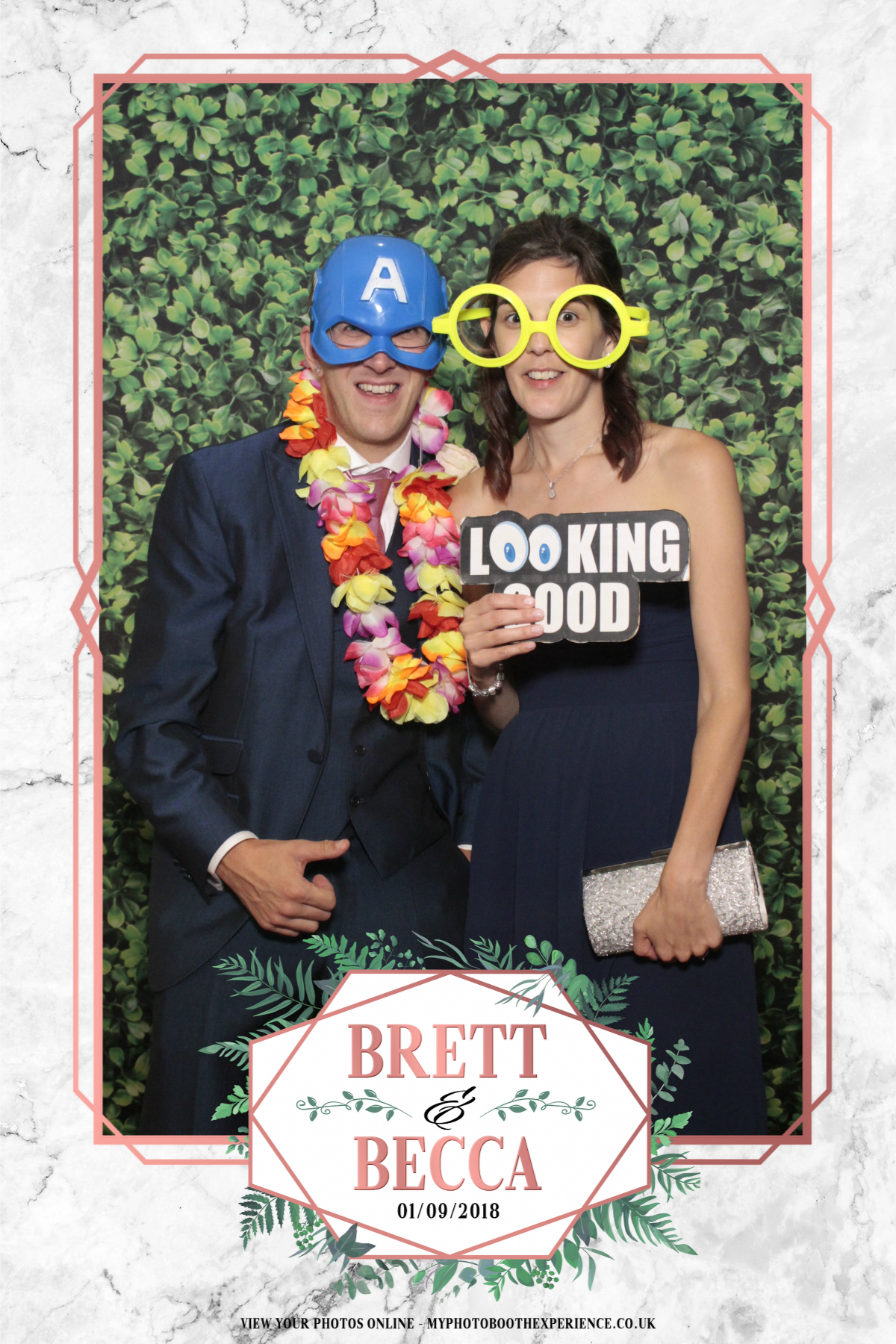 Brett & Becca's Wedding | View more photos from the event at gallery.myphotoboothexperience.co.uk/u/MyPhotoBoothExperienceLtd/Brett-Beccas-Wedding